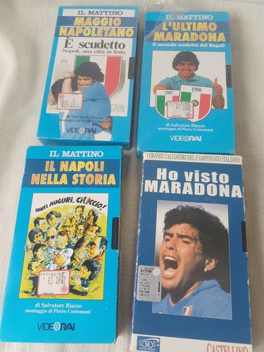 Vhs calcio maradona - vhs,