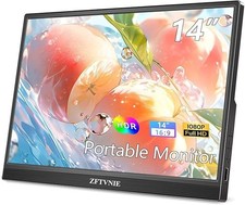 Monitor Portatile 14" FHD con cavo HDMI e alimentazione USB-C