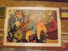 Salvatore Provino Stampa firmata con dedica del 1978 - LITOGRAFIA