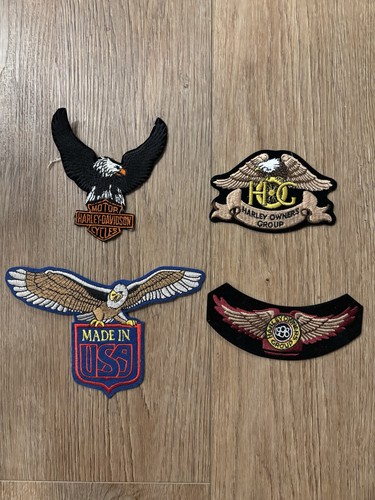Lotto toppe aquila moto - , harley