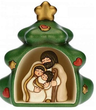 THUN - Mini Presepe Completo in Albero di Natale - Decorazioni