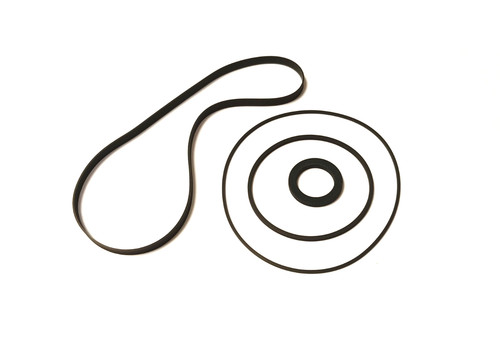 Idler tire rubber belts set - tire, +