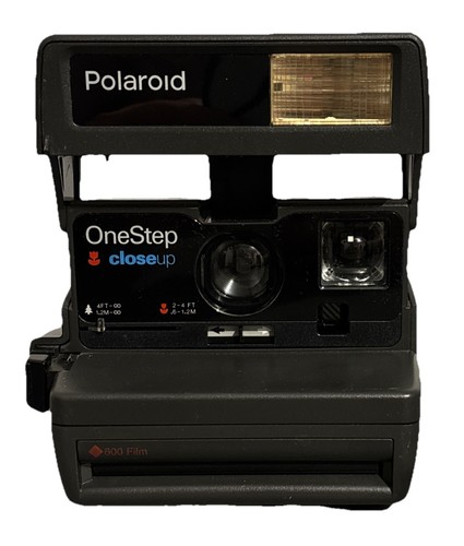 Polaroid one step - one-step, closeup