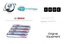 N° 4 Candelette BOSCH 0250201039 Fiat Ducato 1.9 2.5 TD