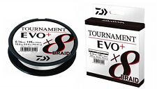 Daiwa Tournament X8 Braid EVO+ 0,16 mm / 12,2 kg / 135 m cavo intrecciato bianco