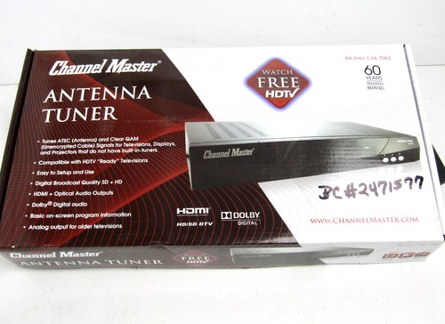 Channel master antenna tuner - channel,