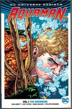 Aquaman TP 1 L'ANNEGAMENTO DC Comics 2016 ottime condizioni