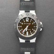 Bulgari Diagono 38mm Good Condition Alluminio Diam1497