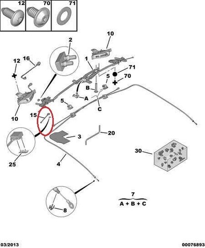 Interruttore sensore tetto