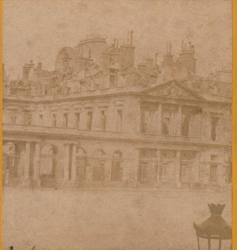 Palais royal ruines - palais, siÈge
