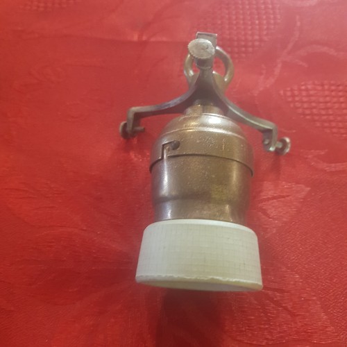 Portalampada vintage antico - ,