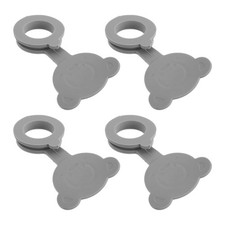  4 tappi in silicone per