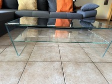 tavolino da salotto in vetro