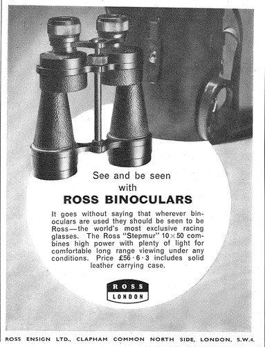 1962 advert for ross ensign - 1962,