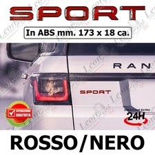 Logo Scritta Posteriore Sport
