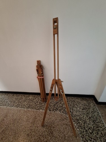 Cavalletto pittura legno - cavalletto, in