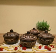 Set di 4 piatti zuppiera in