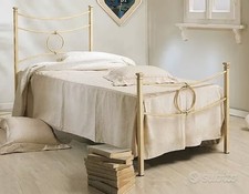 LETTO IN FERRO BATTUTO SINGOLO