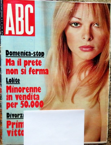 Abc italian weekly - abc, magazine
