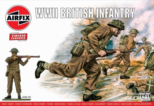 Airfix wwii british infantry - wwii,