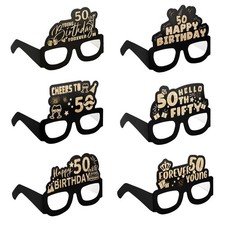 Set di occhiali di carta con