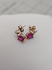 10k yellow gold heart - , shaped