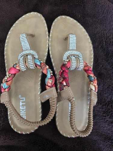 Siketu sandali piatti bohemien - siketu,