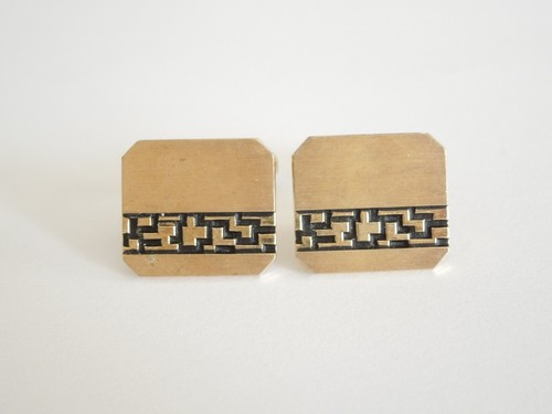 Gemelli vintage metallo - vintage, in