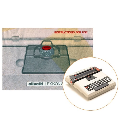 Olivetti lexikon macchina - olivetti,