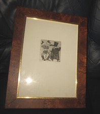 1976 Franz Borghese  Incisione originale - Phantomas  esemplare IX/XXX