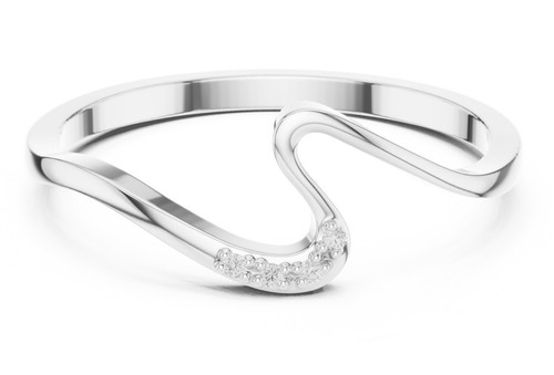 Anello elegante certificato