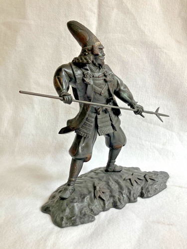 Scultura samurai giapponese - , in