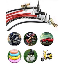 Prolunga tubo pompa aria bicicletta alta qualità compatibile con la maggior parte delle pompe