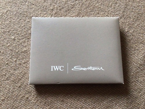 Libretto booklet iwc santoni - iwc,