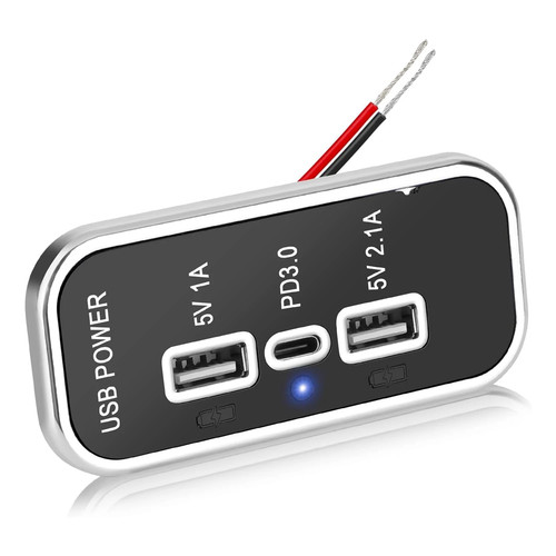 Presa alimentazione 12v - 12v, usb