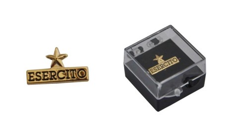 Spilla metallo smaltato - spilla,