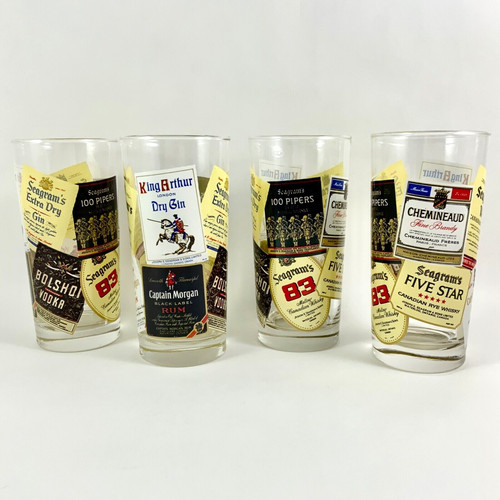 Vintage seagram brand - brand, labels