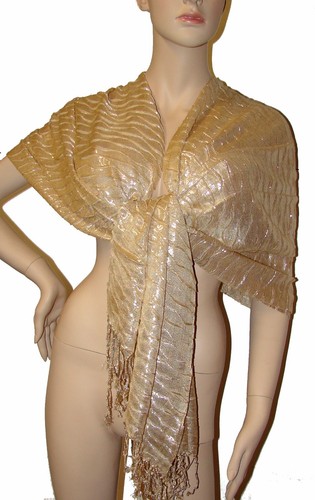 Elegante brillante sciarpa - elegante,
