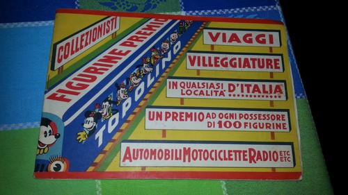 Album figurine premio topolino - album,