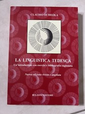 Libri Di Meola Claudio - La Linguistica Tedesca. Un'Introduzione Con Esercizi E 