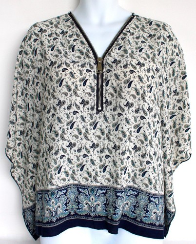 Top camicetta caftano paisley - top/camicetta,