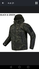 SOFTSHELL softair Giacca Militare Tattica Uomo Taglia XS