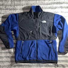 Giacca pile poliestere blu The