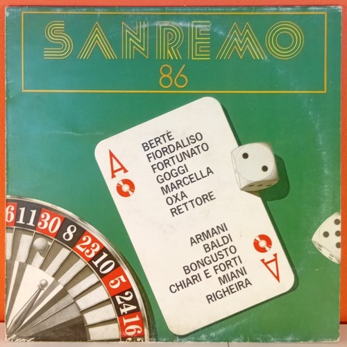 Disco vinile sanremo - vinile, 12"