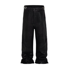 Pantaloni Cargo Larghi a Gamba