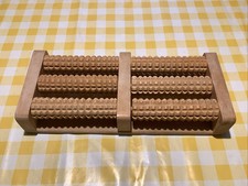 Massaggiatore Legno 6 Rulli Per Piedi