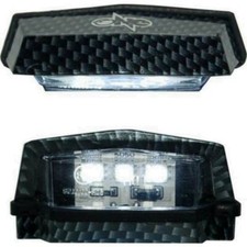 LUCE TARGA BIANCA LED MOTO