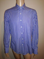 CAMICIA UOMO AZZURRO RIGHE