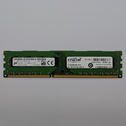 Micron ddr3 1600 - micron, gb