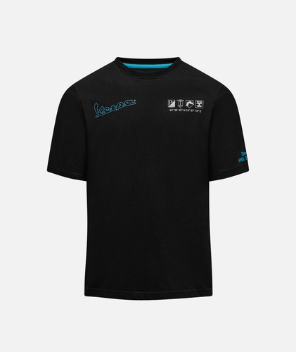 Shirt vespa unisex nera - t-shirt,